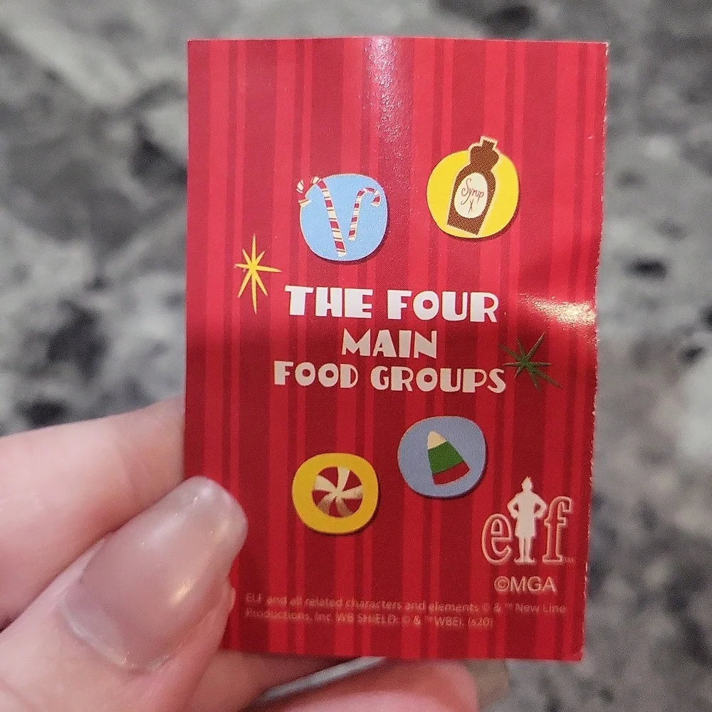 Miniverse Make It Mini Food Buddy the Elf Spaghetti
